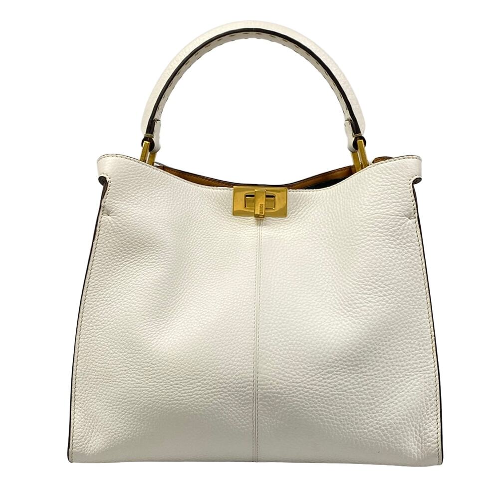 Fendi Peekaboo X Light Medium/Celeria Handbag 8BN310